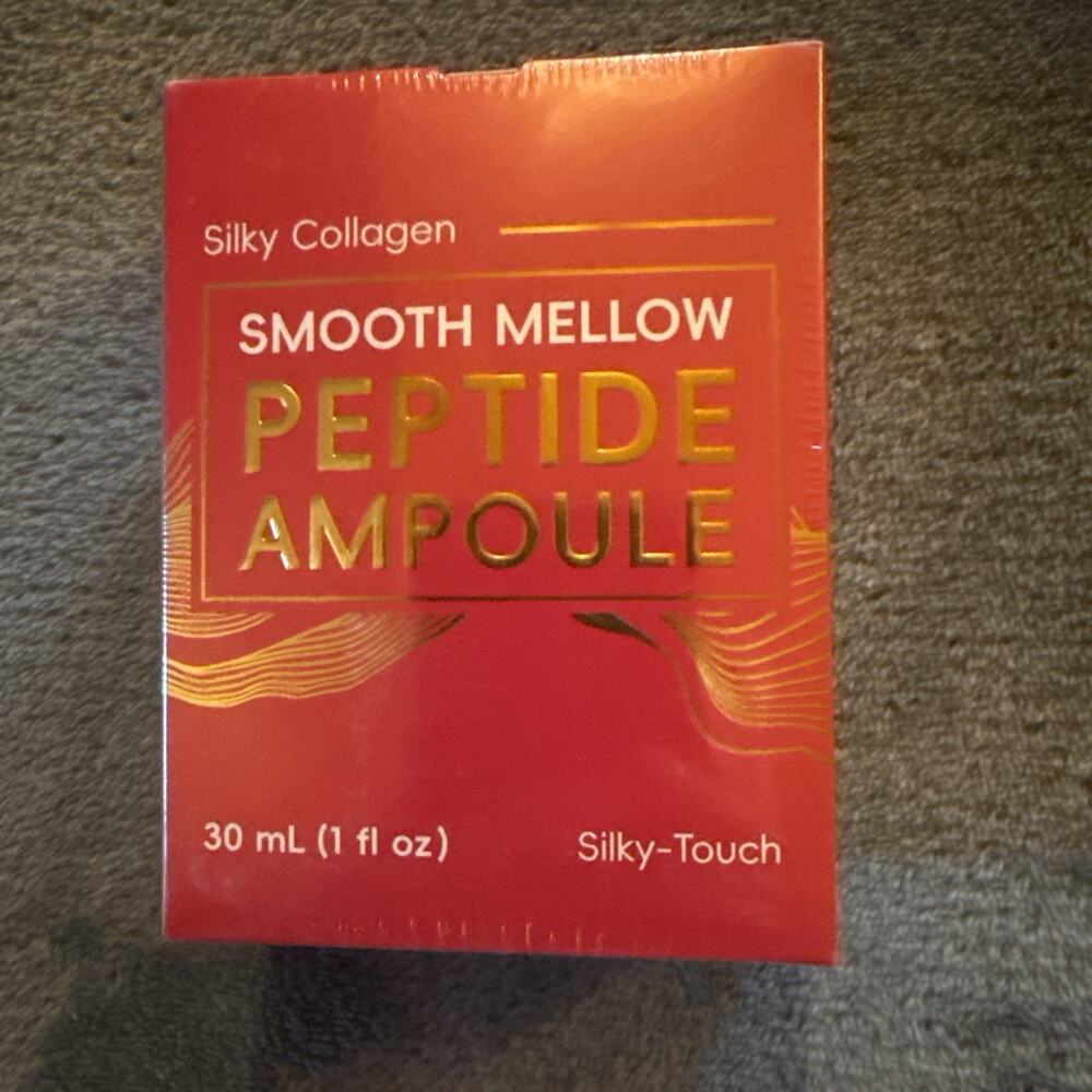 smooth mellow peptide ampoules by Silky Collagen 1 fl oz New In Box hydrating